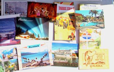 Misc Travel Booklets and Postcard Lot