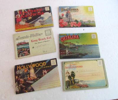 Vintage California Postcard Booklets