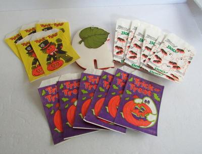 Halloween Paper Treat Bags