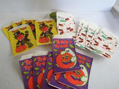 Halloween Paper Treat Bags