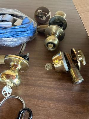 Door knobs and door handles