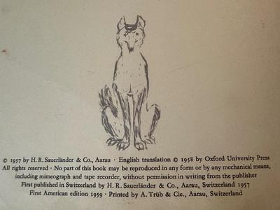 “The Wolf and the Seven Little Kids” 1957