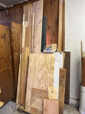Pile of wood