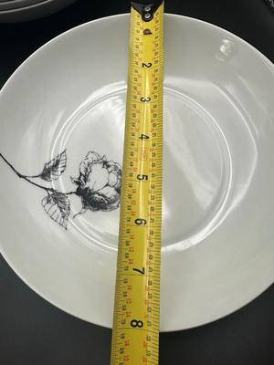 Rosa by Block Bidasoa Spain - Espana Black Rose (19) Piece Set