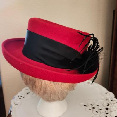 Amanda Smith Red Bollman Hat