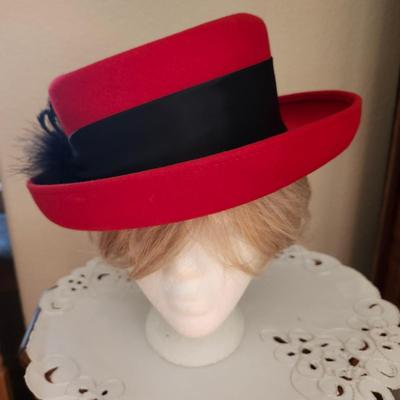 Amanda Smith Red Bollman Hat