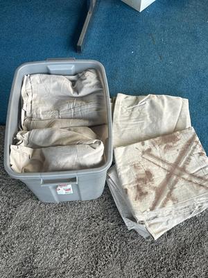 Tarps and blankets
