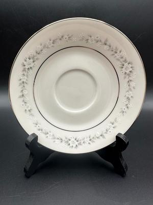 NORITAKE Ivory China Footed Cups & Saucers
