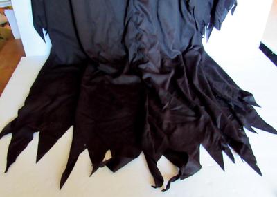 Halloween Witch's Cape and Wig, Adult Size