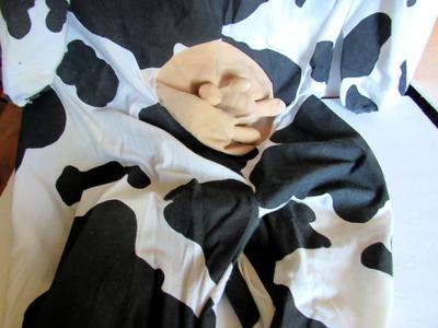 Halloween Costume Cow, Adult Size, Read Description