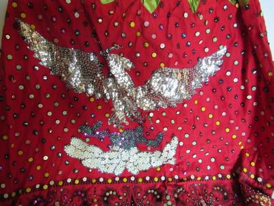 Neat Old Handmade Gypsy Skirt Halloween Costume, Adult Size