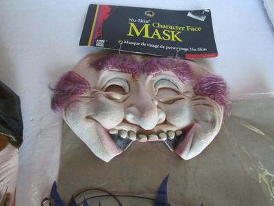 Lot of Older Halloween Masks