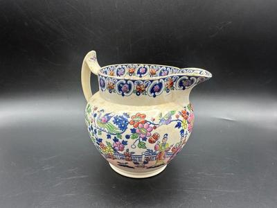 Antique Chinoiserie Pattern Pitcher