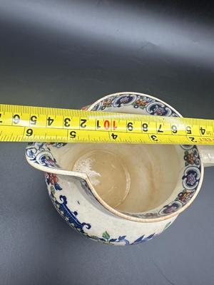 Antique Chinoiserie Pattern Pitcher