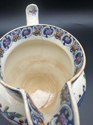 Antique Chinoiserie Pattern Pitcher