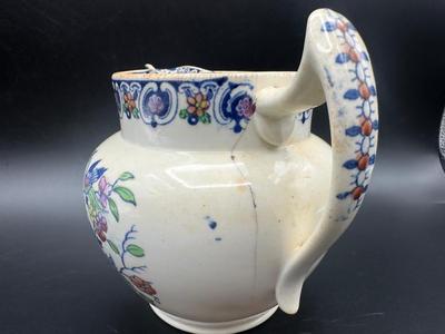 Antique Chinoiserie Pattern Pitcher