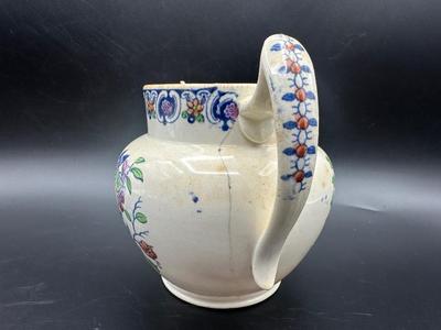 Antique Chinoiserie Pattern Pitcher