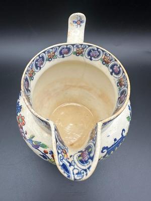 Antique Chinoiserie Pattern Pitcher