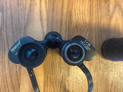 2 PAI OF VINTAGE TASCO BINOCULARS