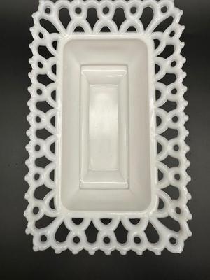 Westmoreland Milk Glass Dish