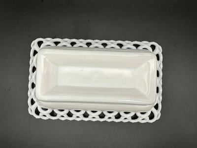 Westmoreland Milk Glass Dish