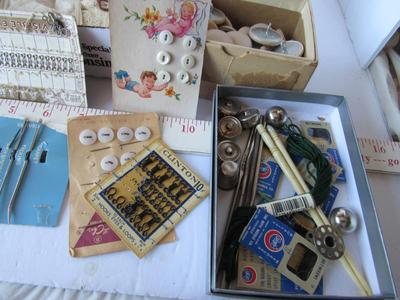 Large Lot of Vintage Sewing Notions