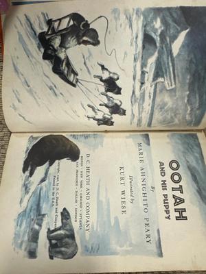 Vintage book OOTAH and his puppy