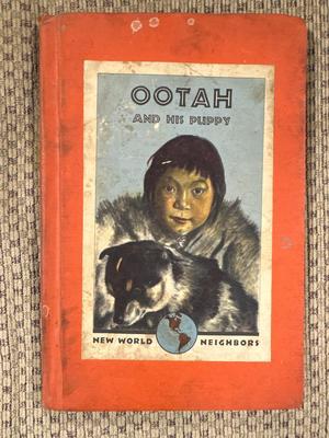 Vintage book OOTAH and his puppy