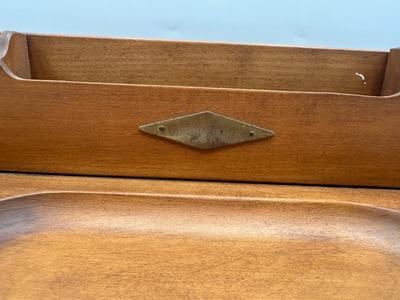TELL CITY Co. Hard Maple Men's Valet Caddy