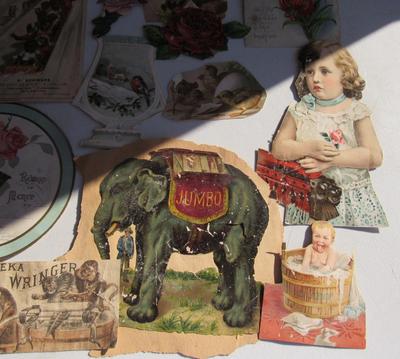 Antique Scraps For Crafting