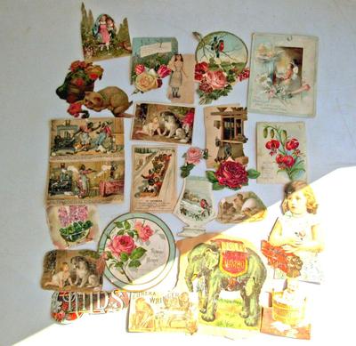 Antique Scraps For Crafting