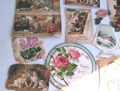 Antique Scraps For Crafting