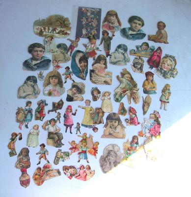 Antique Scraps For Crafting, Kids Theme