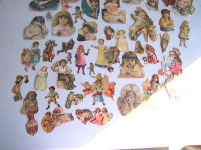 Antique Scraps For Crafting, Kids Theme
