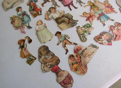 Antique Scraps For Crafting, Kids Theme