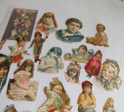 Antique Scraps For Crafting, Kids Theme