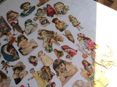 Antique Scraps For Crafting, Kids Theme