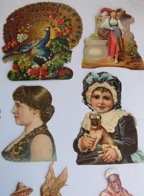 Lot of Antique Scraps For Crafting