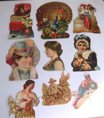 Lot of Antique Scraps For Crafting