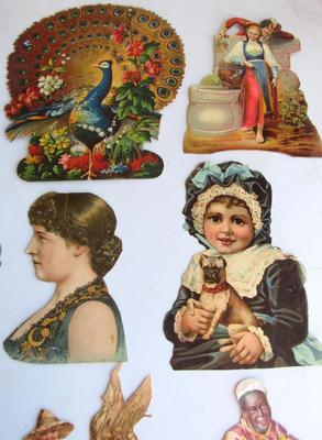 Lot of Antique Scraps For Crafting