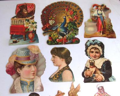 Lot of Antique Scraps For Crafting