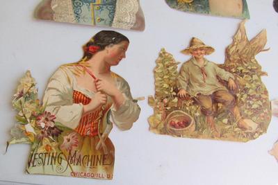 Lot of Antique Scraps For Crafting