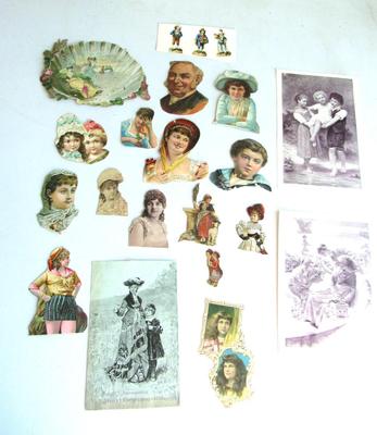 Lot of Antique Scraps