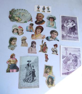 Lot of Antique Scraps