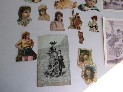 Lot of Antique Scraps