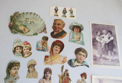 Lot of Antique Scraps