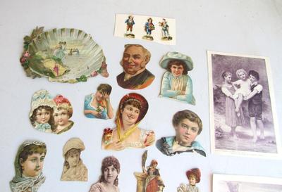 Lot of Antique Scraps