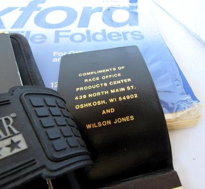 Nice Writing Tablet Cover, Unused File Folders, Race Office Supply Small Tablet