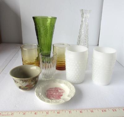 Lot of Older Glass/Dishes