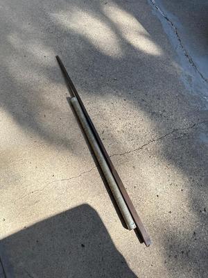 Iron and lead poles